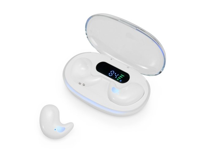 Fone de Ouvido Bluetooth com Case Carregador