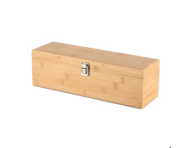 Kit Vinho Bambu 4 Peças Personalizado