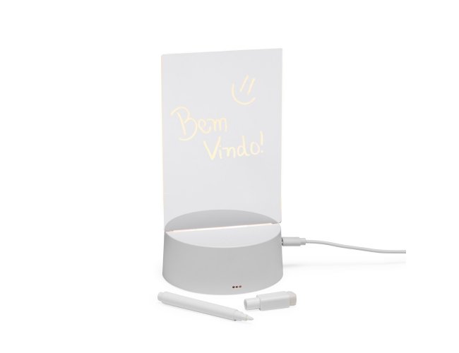 LUMINRIA LED MESA ACRLICA 3D PERSONALIZADA